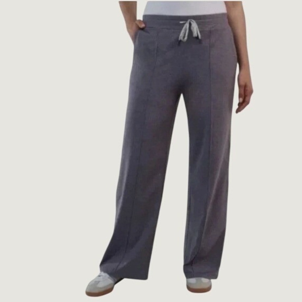 Kirkland Signature Lightweight Pintuck Pant Womens S Purple Casual Travel